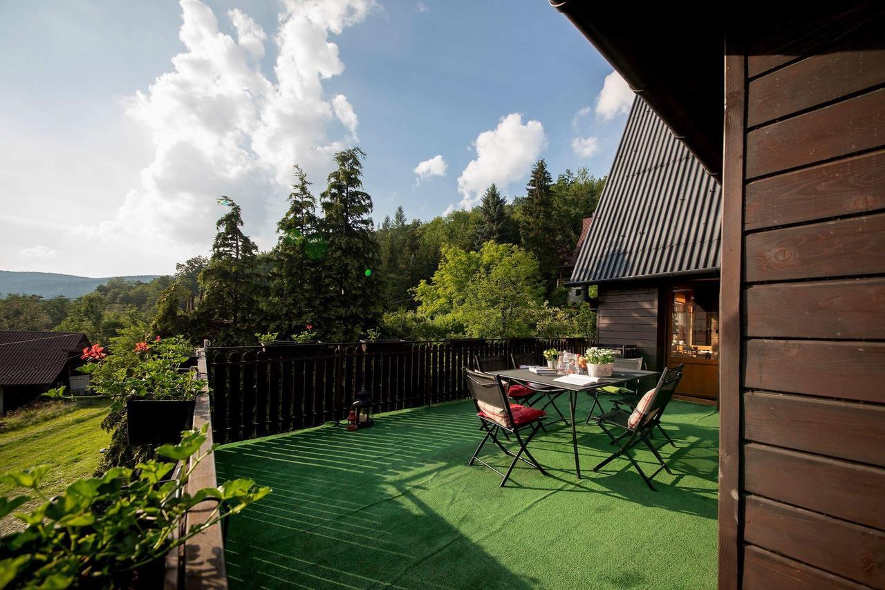 Willa Karolinka Stroza - Pet Friendly Myślenice Exterior foto